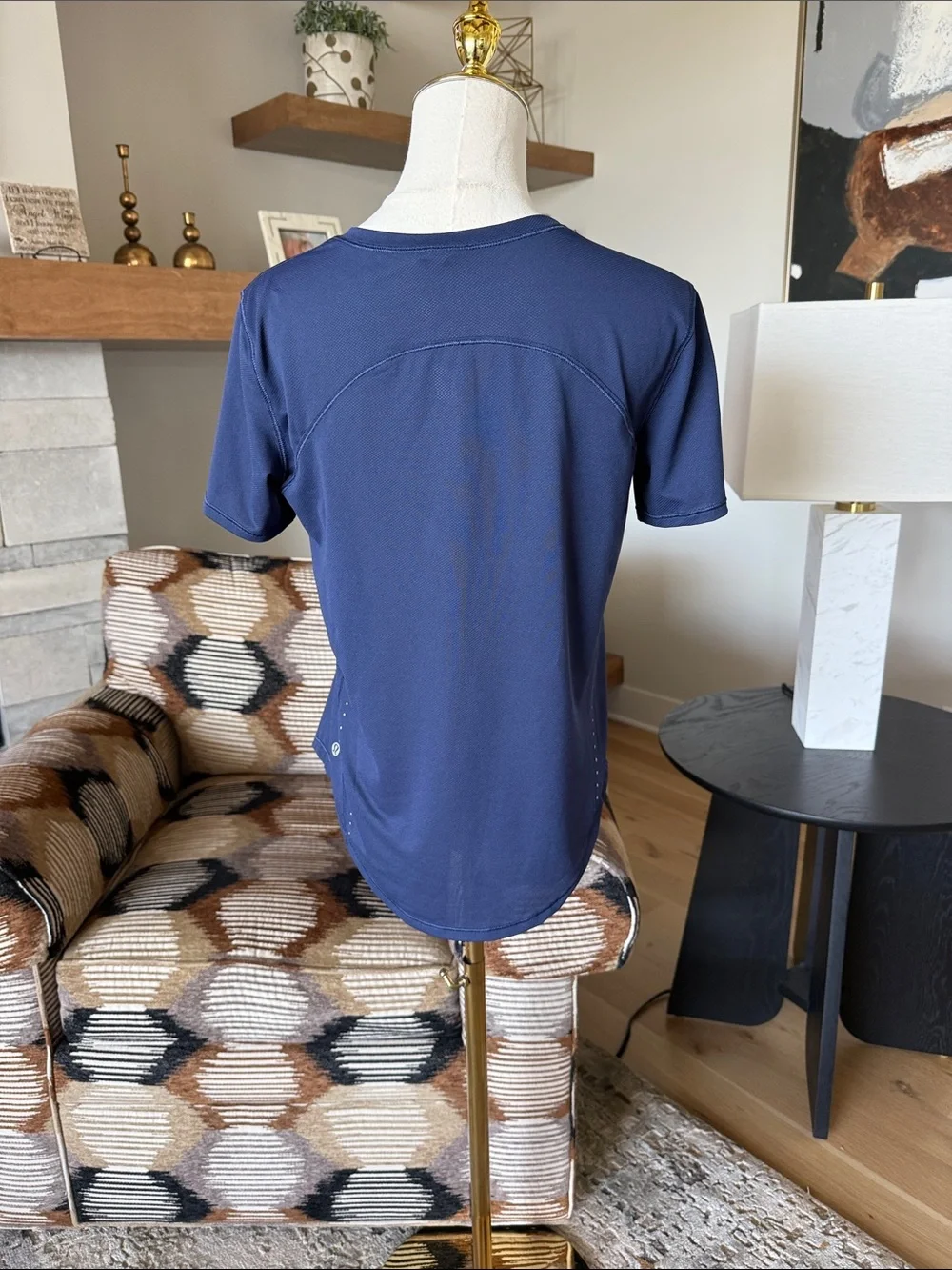 Lululemon High Neck Training and Running T-Shirt